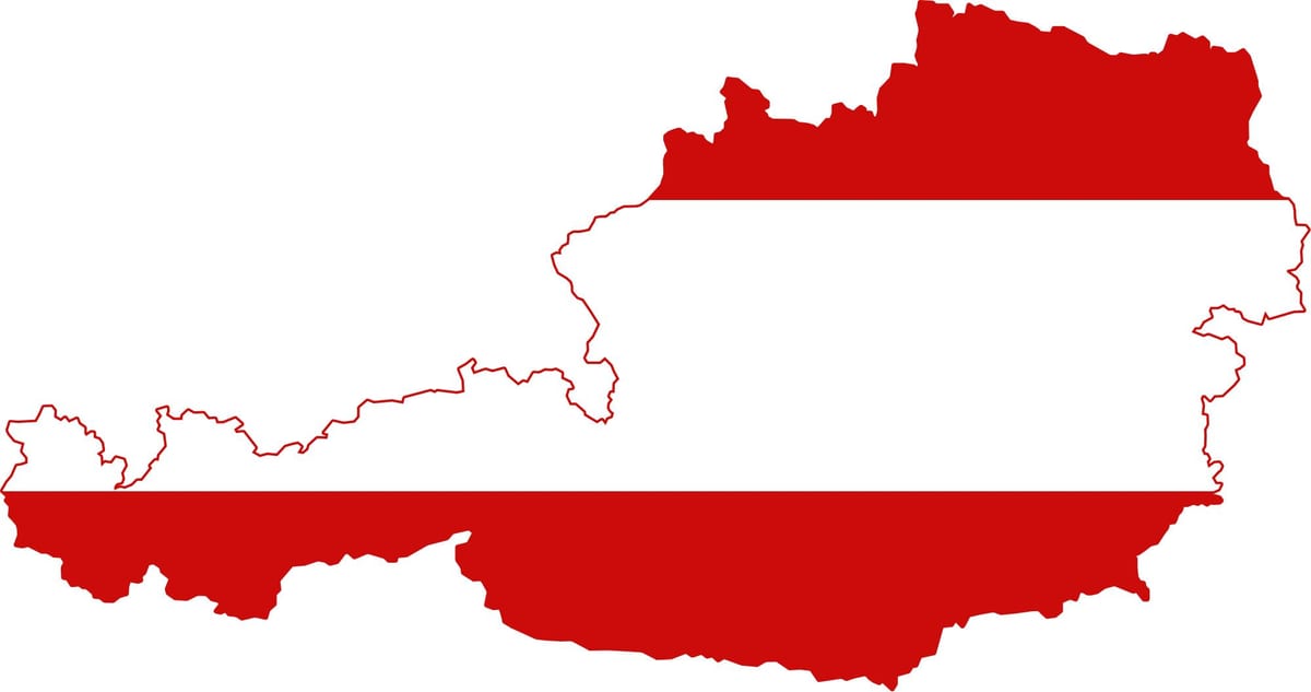 austrija kartes karoga