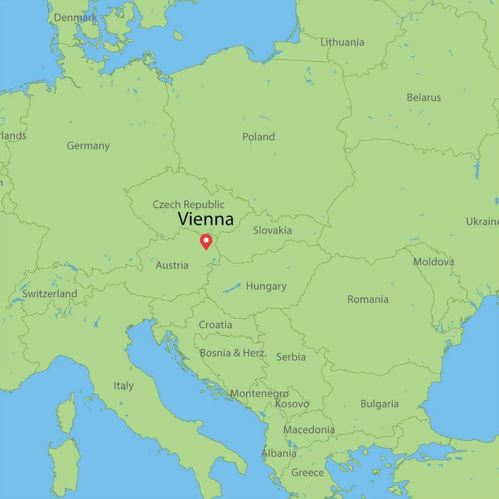 austrija valsti pasaules kartē