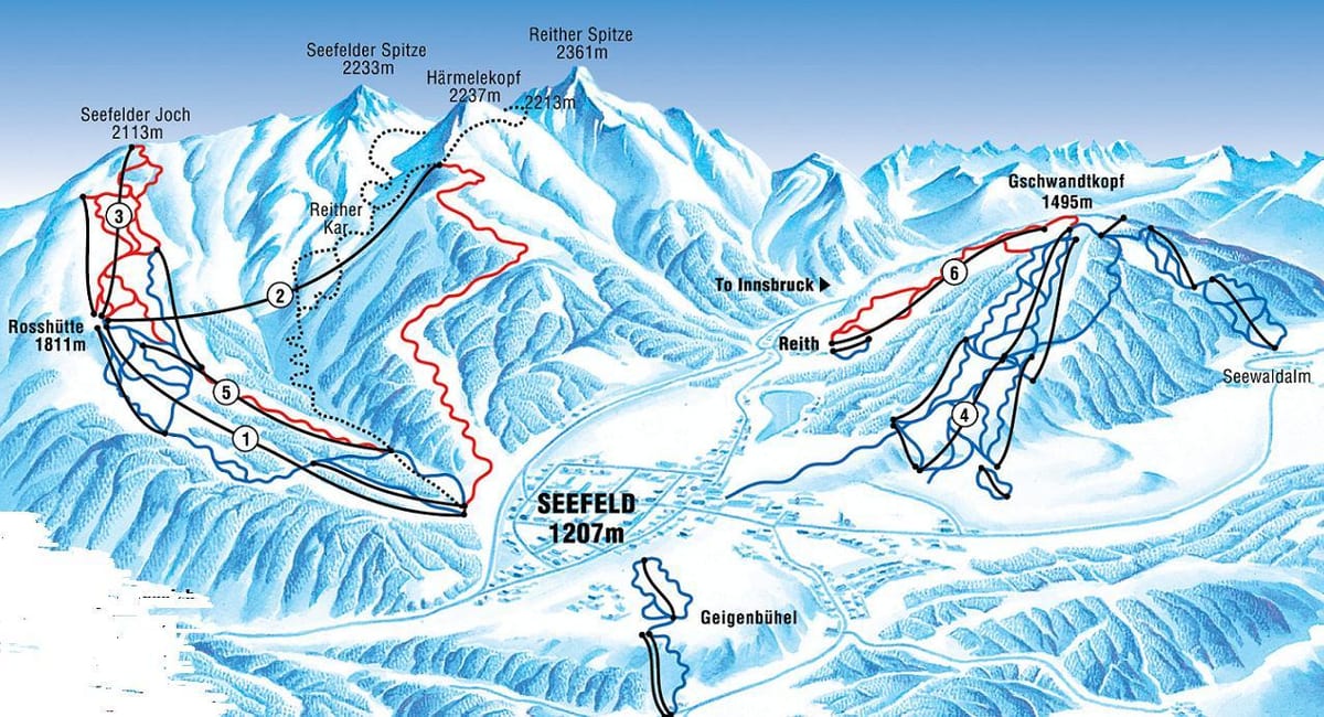 karte seefeld austrija