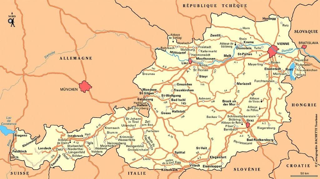 karte wien austrija