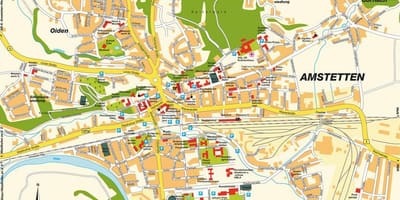 Karte amstetten austrija