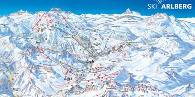 Karte arlberg austrija