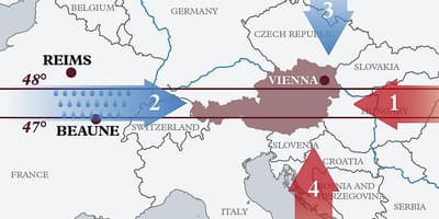 Karte austrija klimata
