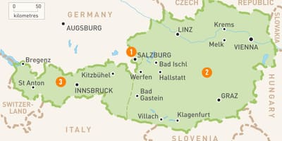 Karte bregenz austrija