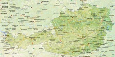 Karte bruck austrija