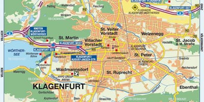Karte klāgenfurtē austrijā