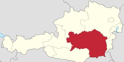 Karte štīrija austrija