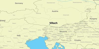 Karte villach austrija